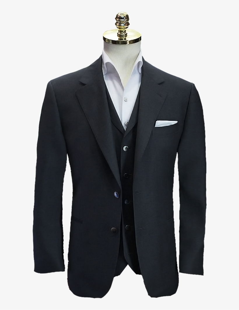 3 Piece Navy Suit Sydney, transparent png download
