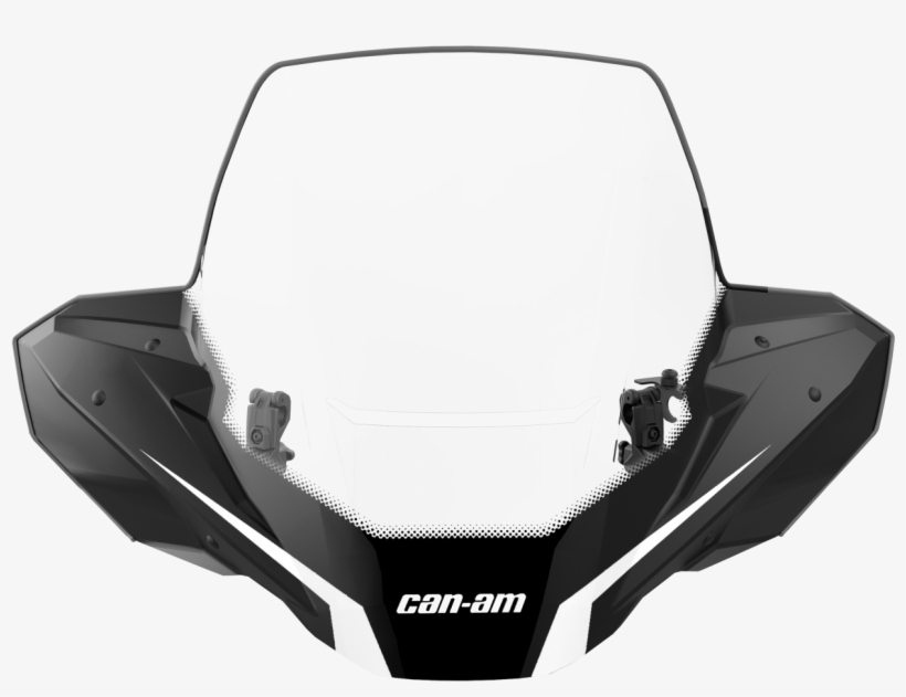 715003022 Ensemble De Parebrise Haut Brp Vtt Canam - 2010 Can Am Outlander 800 Windshield, transparent png download