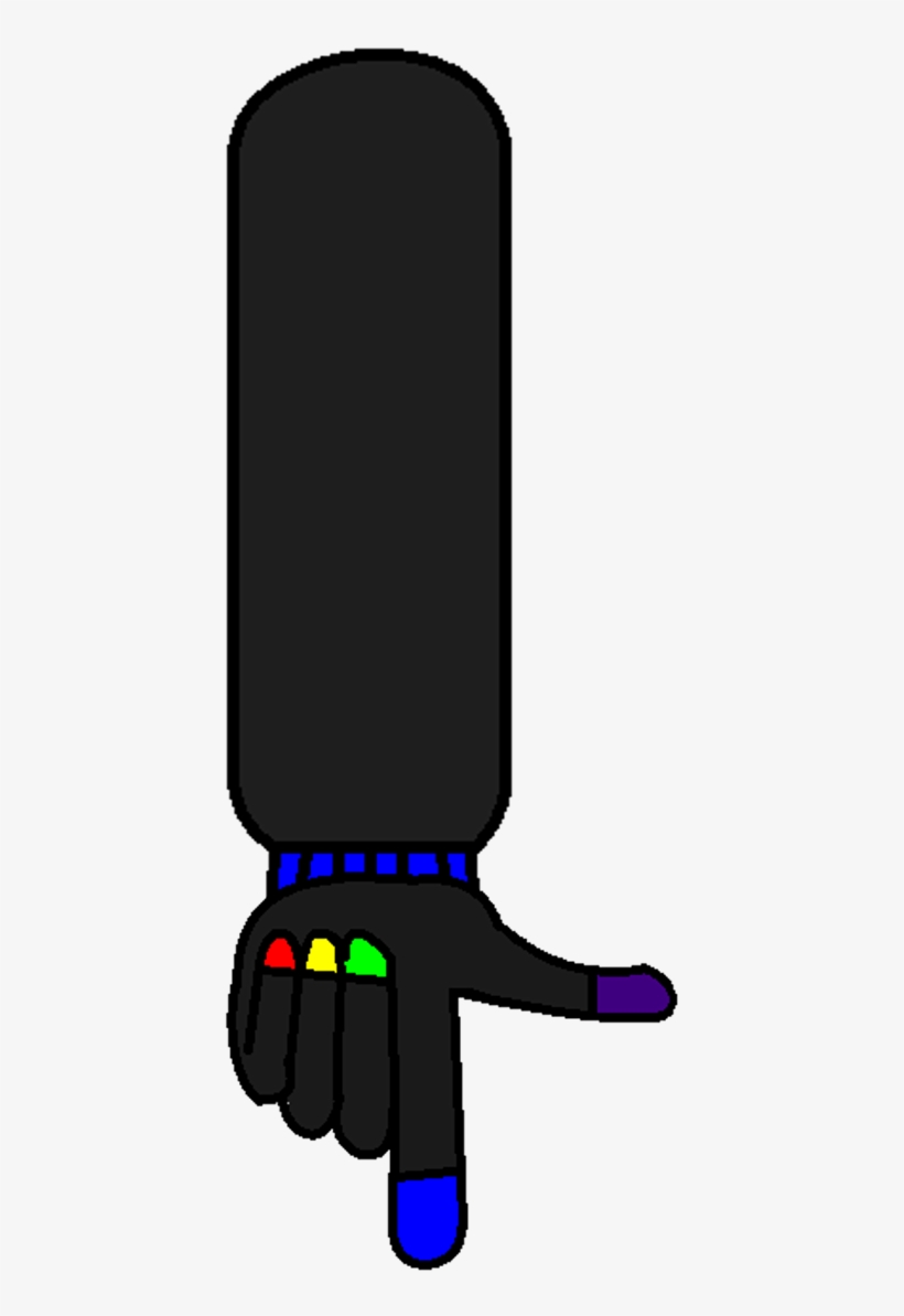 Arm Pointing Laura Version - Mobile Phone, transparent png download