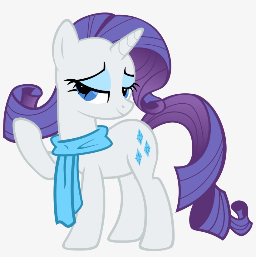 19 Scarf Vector Ultras Huge Freebie Download For Powerpoint - Pony Rarity Princess, transparent png download