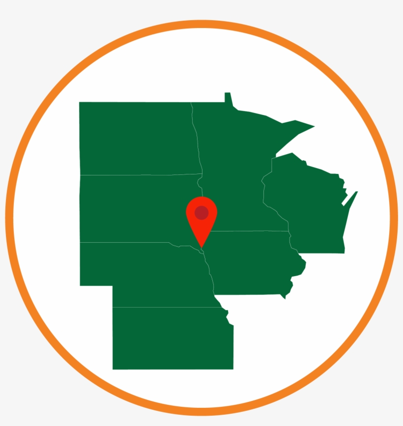 Northern Plains Us - Diagram, transparent png download