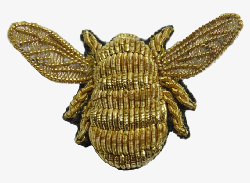 Tiny Bee Badge Zoom - Honeybee, transparent png download