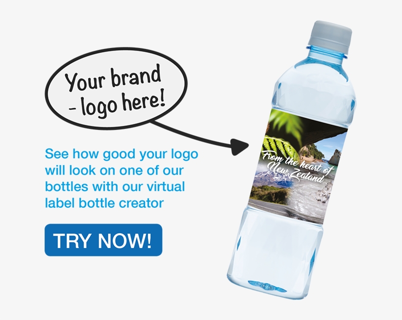 Our Custom Branded Water Would Be Just The Right Thing - Bottled Water, transparent png download