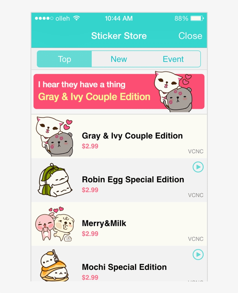Partners Can Create Original Sticker Sets For Sale, - Cartoon, transparent png download