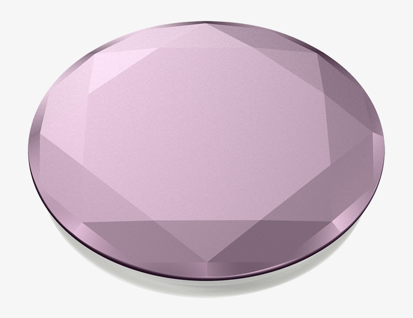 Lilac Metallic Diamond - Purple Diamond Popsocket, transparent png download