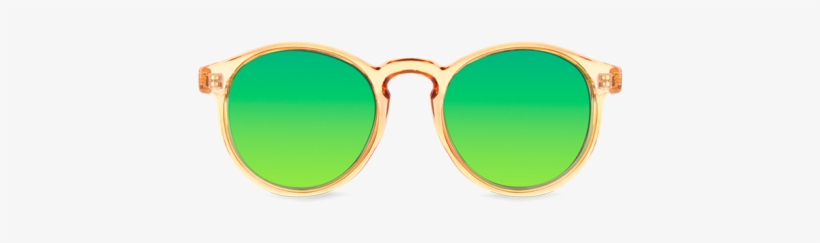 Koala Bay Champagne Palm Yellow Mirror Lenses - Sunglasses Beach Hd Png, transparent png download