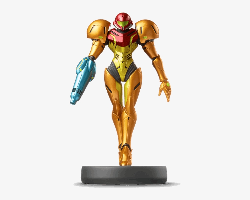 Nintendo Amiibo - Samus Amiibo, transparent png download