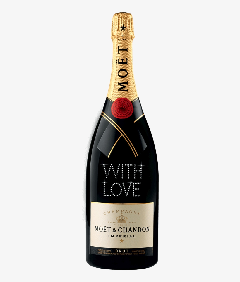 Moët & Chandon Swarovski With Love Magnum - Moet And Chandon, transparent png download