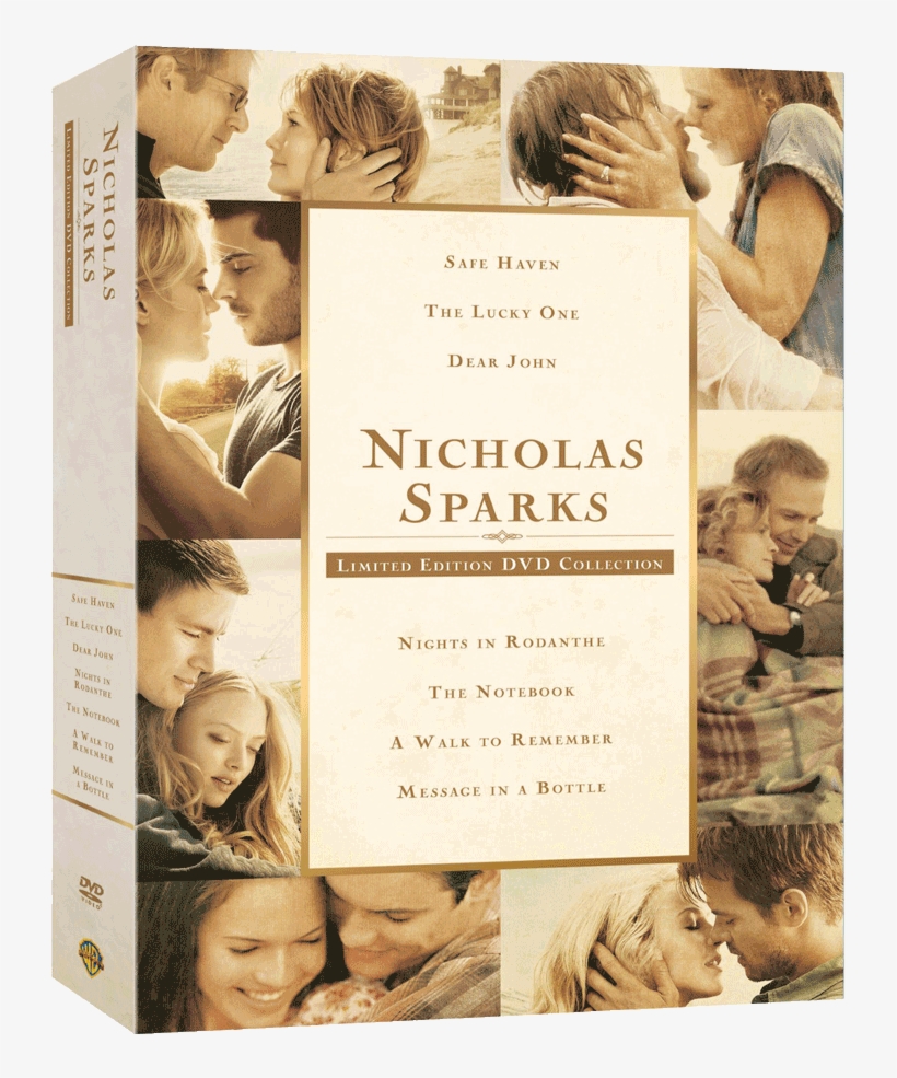 Limited Edition Movie Collection - Nicholas Sparks Movie Collection, transparent png download