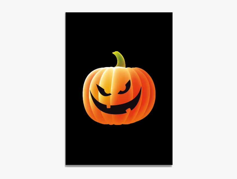 Discover Ideas About Pumpkin Cards - Jack-o'-lantern, transparent png download