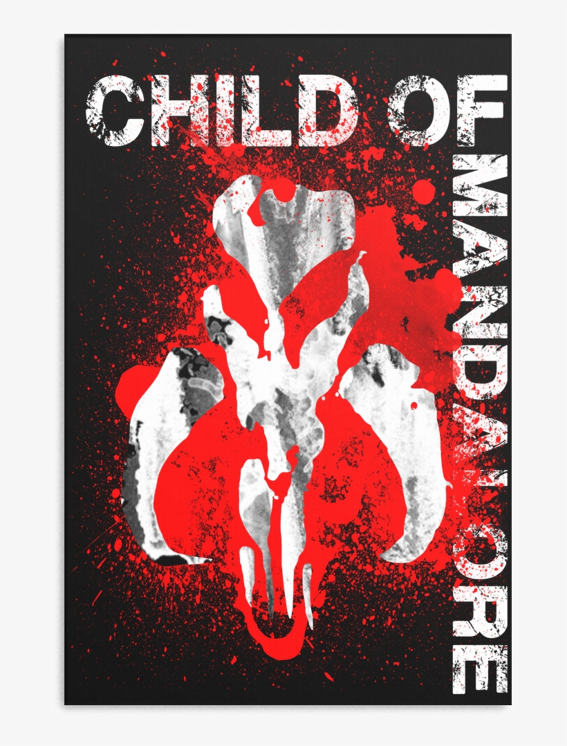 Child Of Mandalore Canvas Wrap - Blog, transparent png download