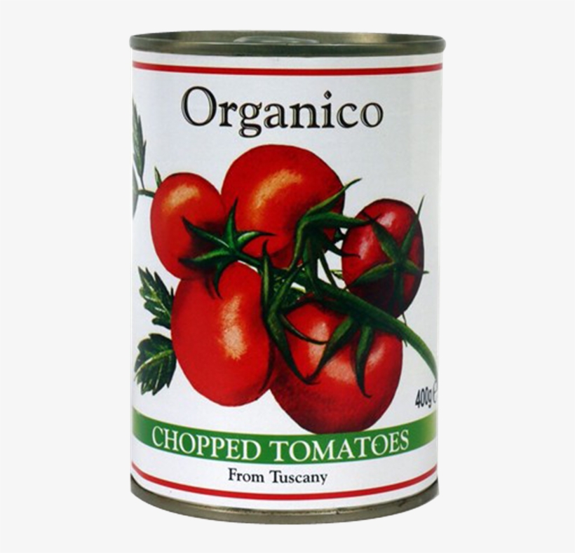 Organico Chopped Tomatoes From Tuscany 400g - Plum Tomato, transparent png download