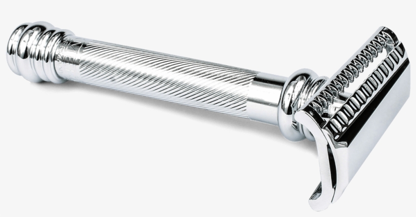 Merkur Barber Pole Slant Bar Double Edge Safety Razor - Body Jewelry, transparent png download