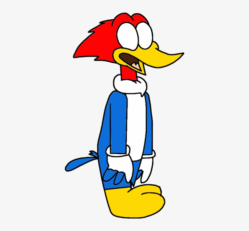 Zombie Woody Woodpecker Walking - Woody Woodpecker Vs Bendy, transparent png download
