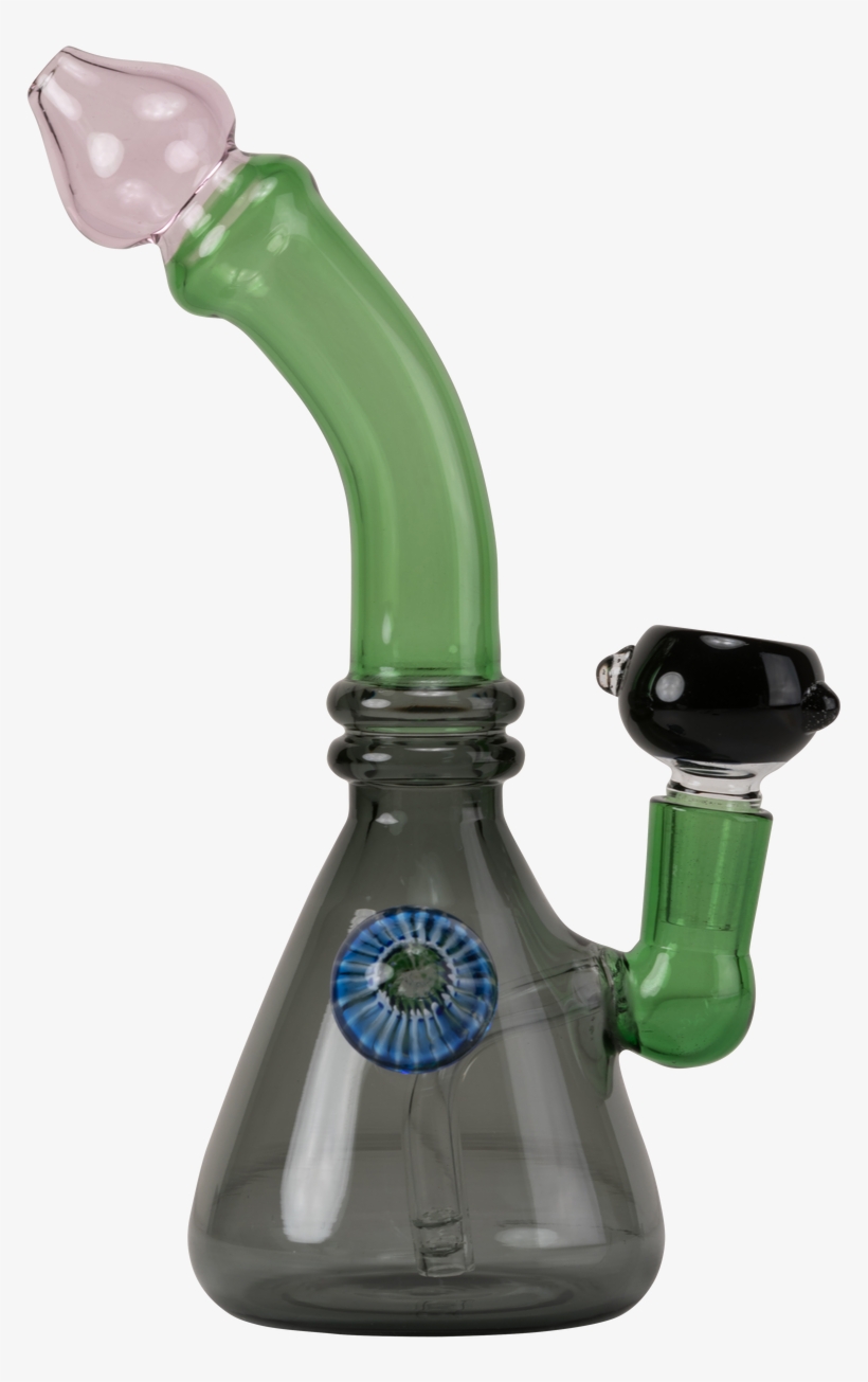 8" Curved Beaker & Iris Marble Water - Diving Regulator, transparent png download