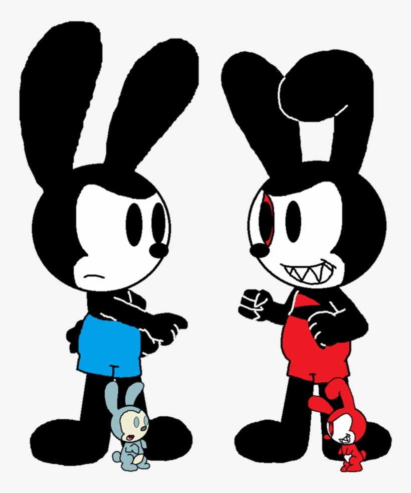 Oswald Kid Ostwald And By Marcospower On - Evil Oswald, transparent png download
