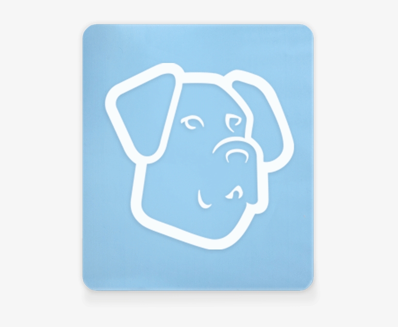 Product View Of Great Dane Dog Decal Sticker - Smile, transparent png download