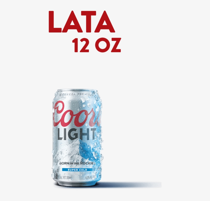 Coors Lata - Caffeinated Drink, transparent png download