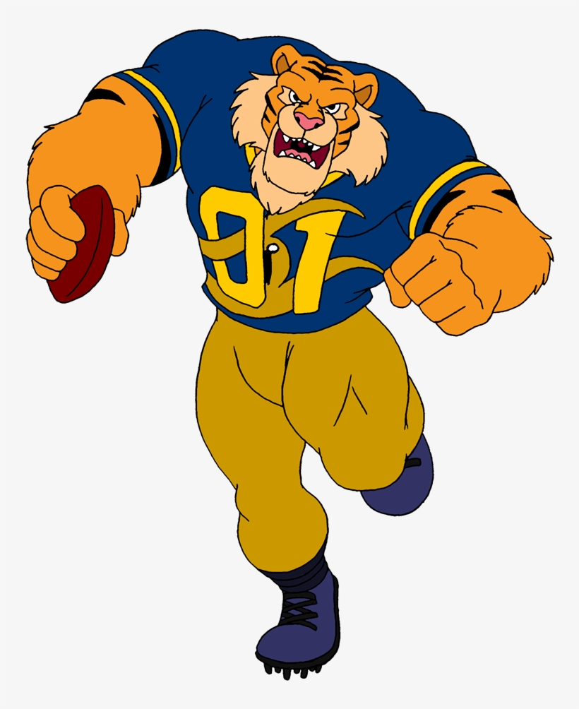 Tye Footballplayer - Cartoon, transparent png download