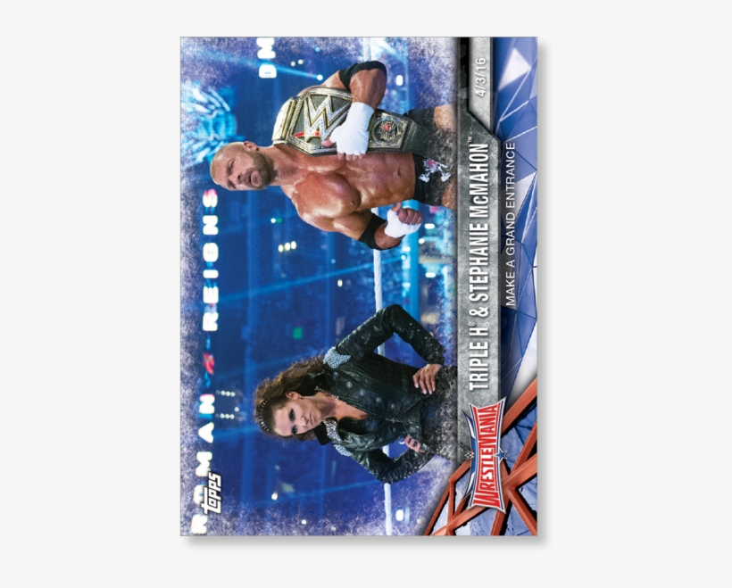 Triple H & Stephanie Mcmahon - Snowboarding, transparent png download