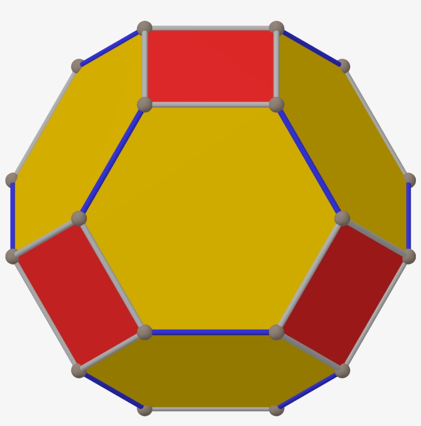 Polyhedron Truncated 8 From Yellow Max, transparent png download