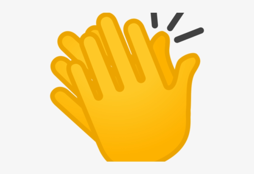 Hand Emoji Clipart Bravo - Emoji De Manos Aplaudiendo, transparent png download