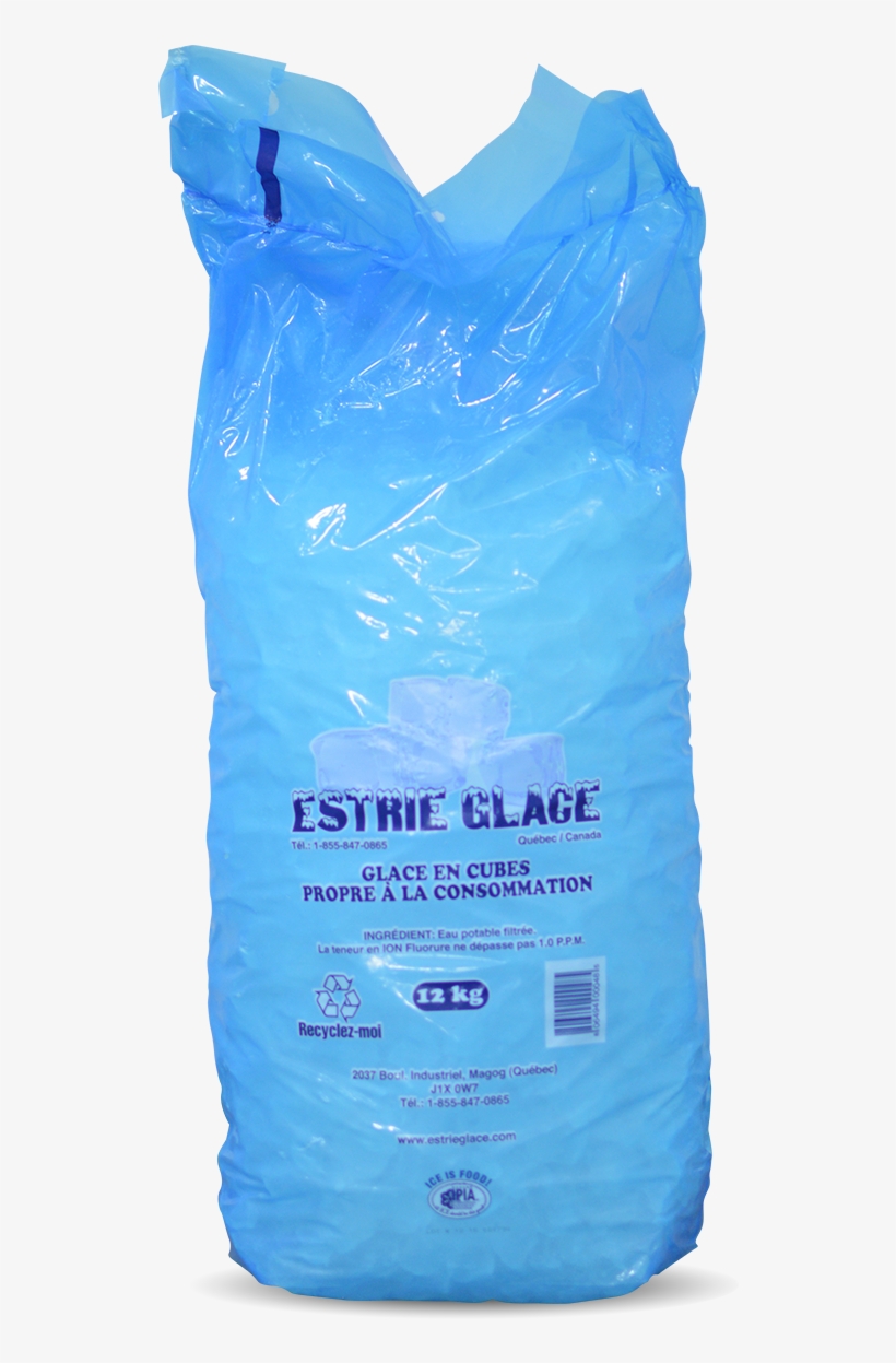 Ice Cube Bag Of 12 Kilos, transparent png download