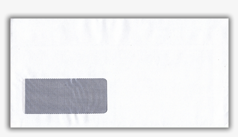 White Self-seal Window Envelope - Display Device, transparent png download