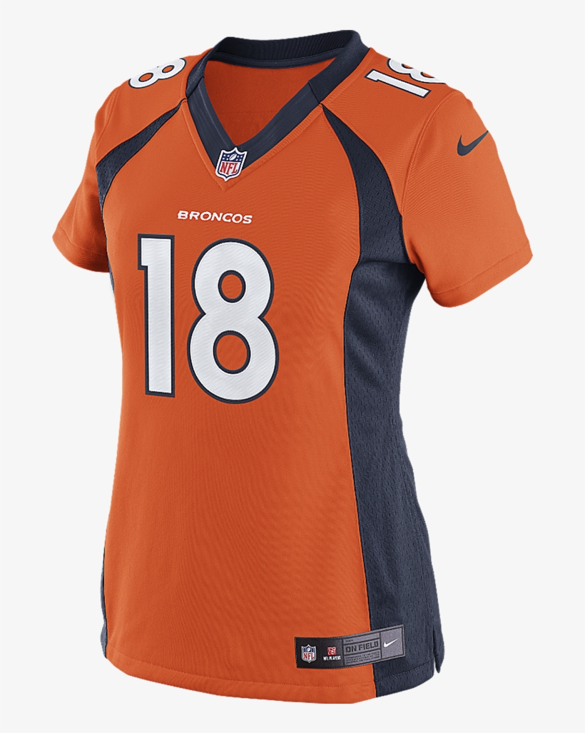 Nike Nfl Denver Broncos Women's Football Home Limited - Super Bowl 50, transparent png download