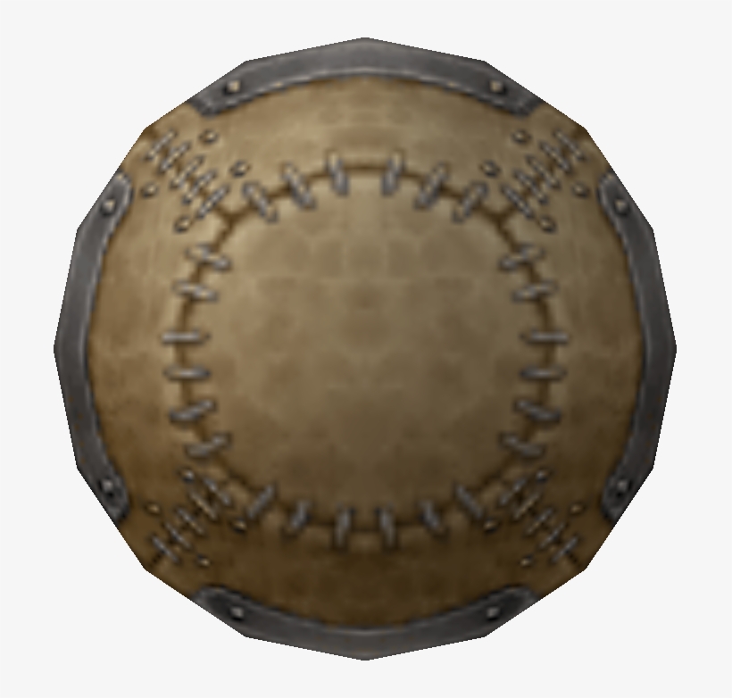 Leather Shield - Circle, transparent png download