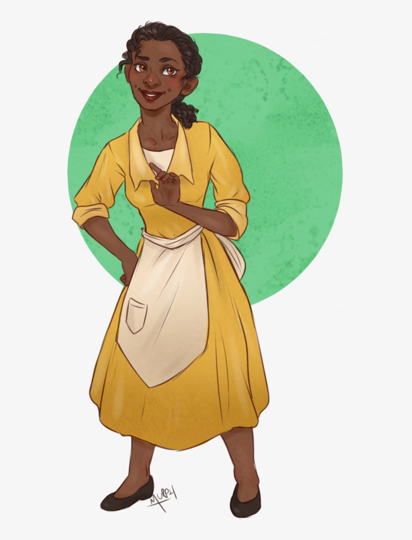 Waitress Clipart Princess Tiana - Illustration, transparent png download