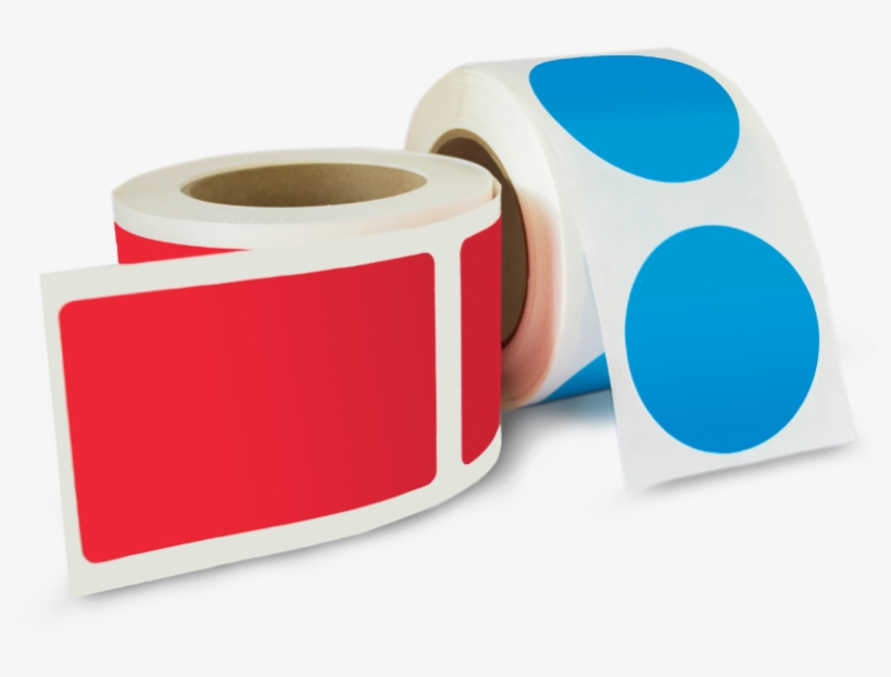 Custom Roll Labels Laminated Polypropylene - Tissue Paper, transparent png download