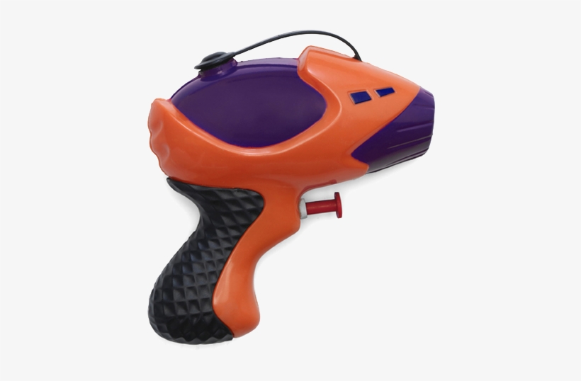 Plastic Water Gun In Multicoloured - Water Gun, transparent png download