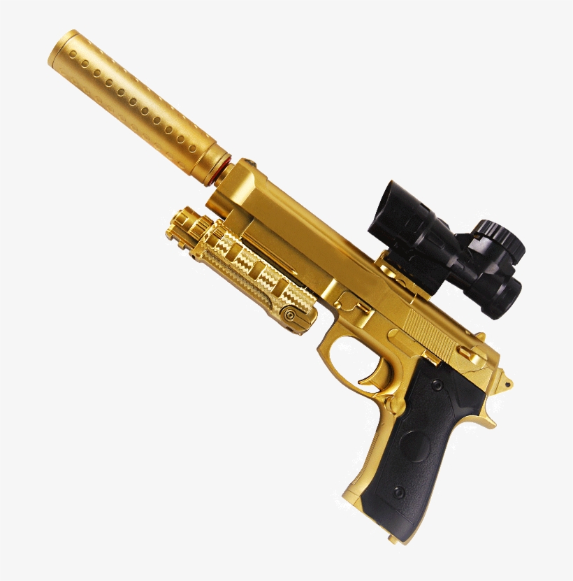 Simulation Electric Bursts Of Water Gun M92 Pistol - Firearm, transparent png download