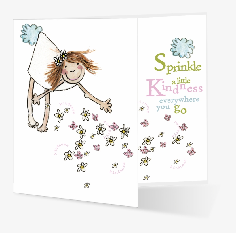 Sprinkle A Little Kindness Everywhere You Go - Cartoon, transparent png download
