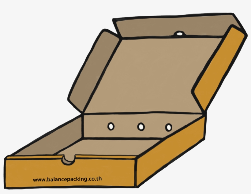Pizza Box / Food Delivery Box, transparent png download