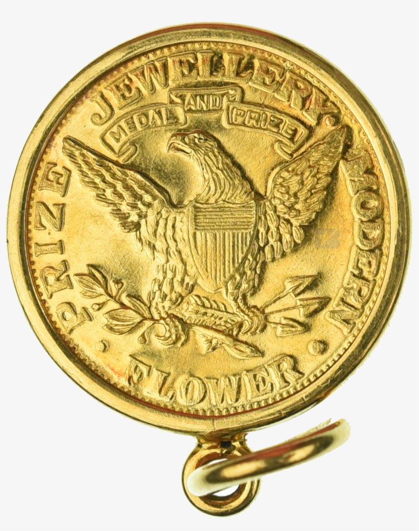 America Gold Prize Flower Modern Jewellery 8g 1908 - Jewellery Modern Flower Prize, transparent png download