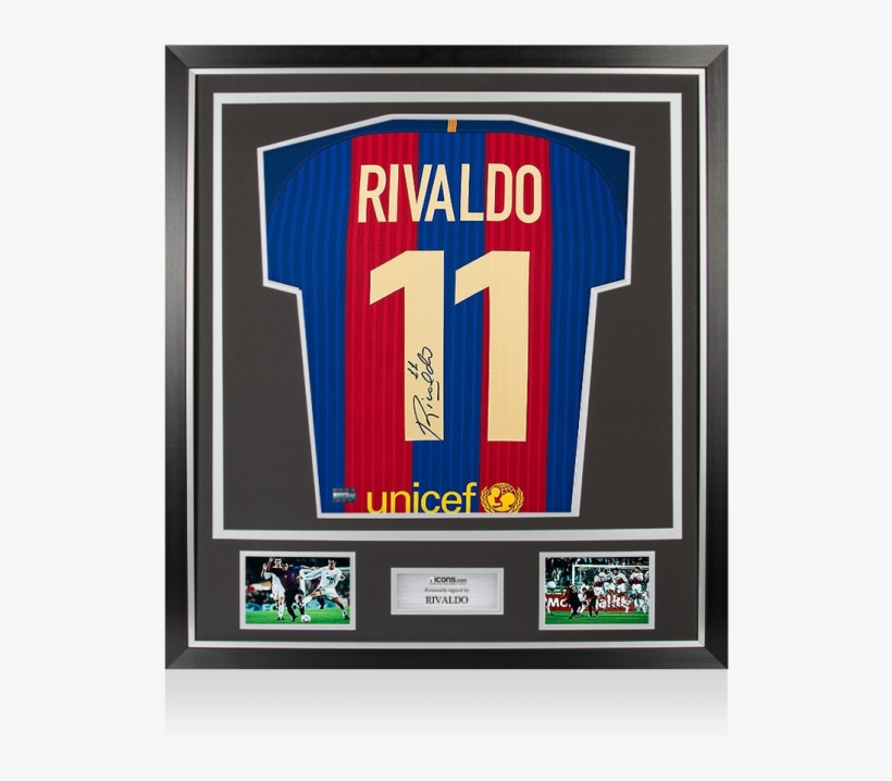 Zoom - Framed Ronaldinho Jersey, transparent png download