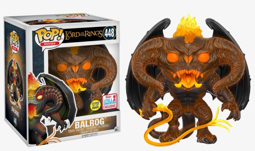 Funko Pop Balrog Lord Of The Rings, transparent png download