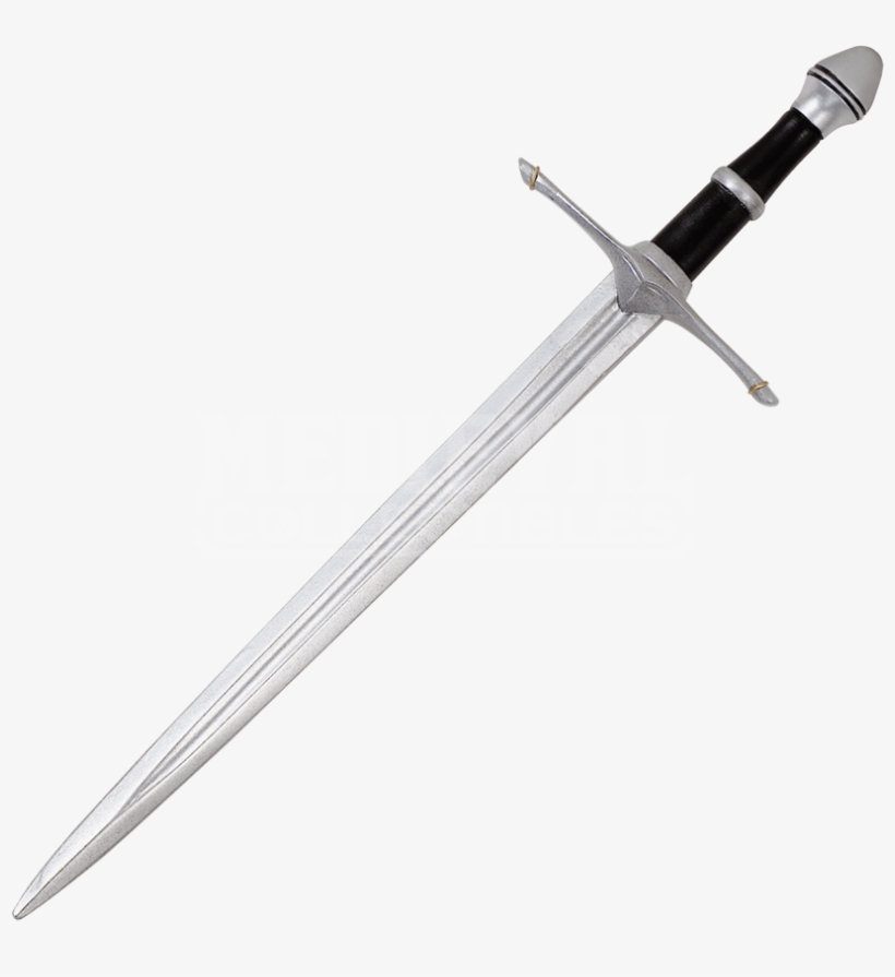 Plastic Lotr Adult Aragorn Costume Sword - Two Handed Great Sword, transparent png download