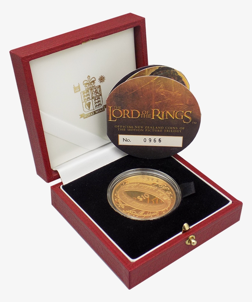 Pre-owned 2003 New Zealand Lord Of The Rings Gold Proof - Antique, transparent png download