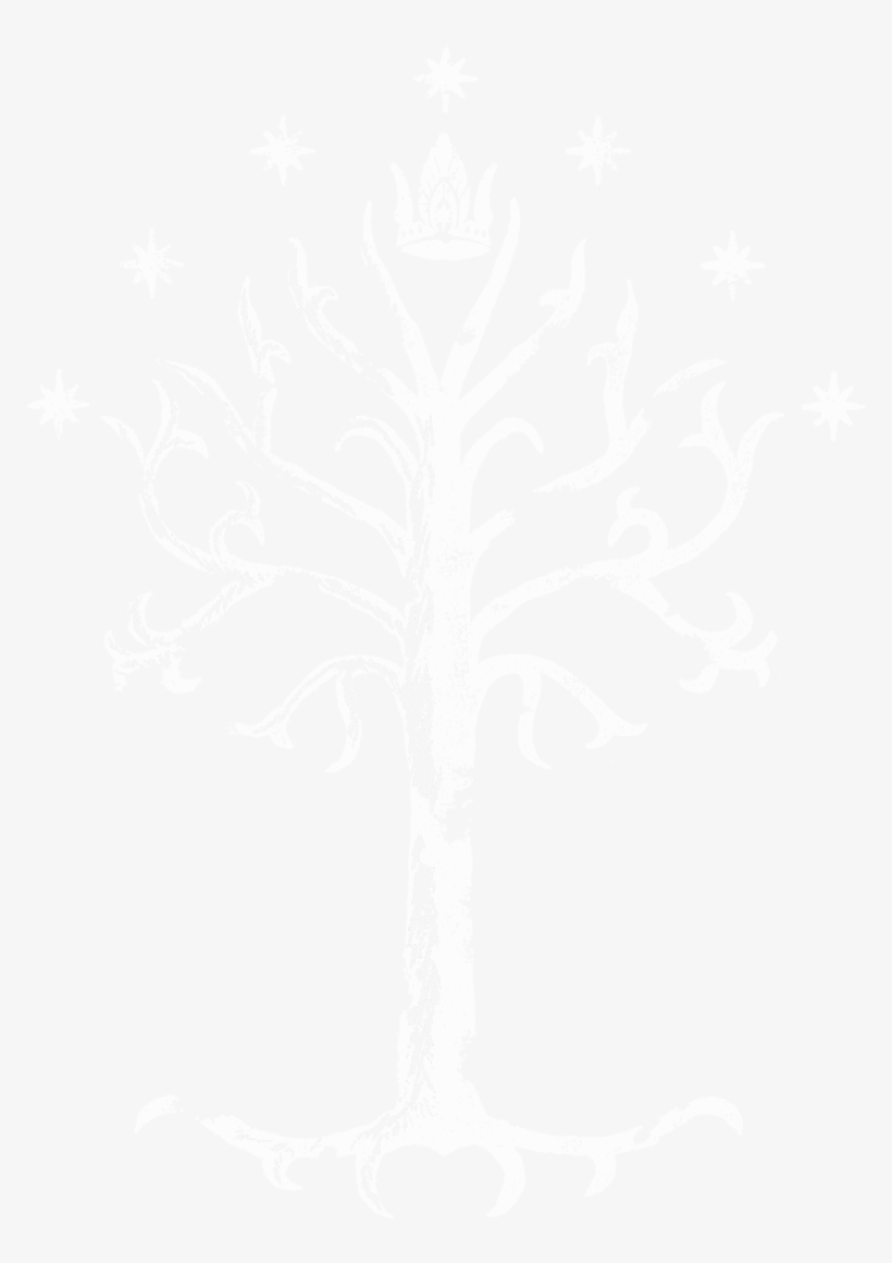 Lord Of The Rings Tree Of Gondor Juniors T-shirt - Shirt, transparent png download