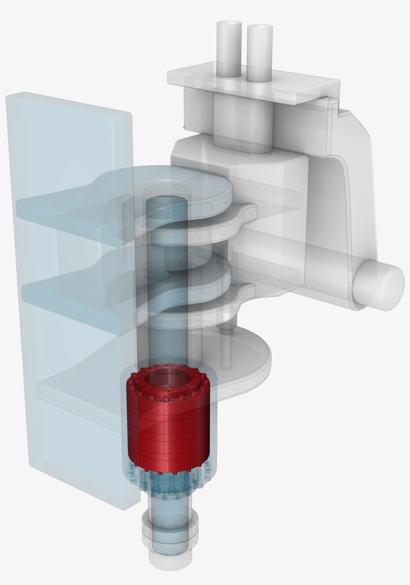 Swing Brake In Hydraulic Drills - Nipple, transparent png download