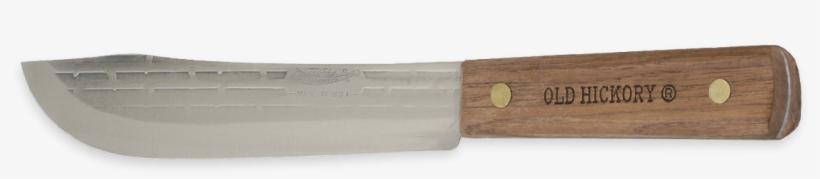 Ontario Old Hickory 7-7" Butcher Knife, - Rifle, transparent png download