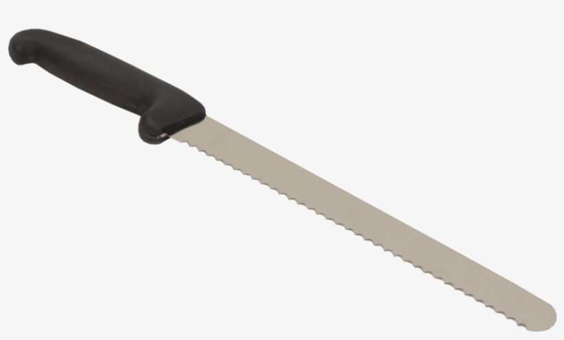 Serrated Bread Knife, 10" Blade - Serrated Bread Knife Png, transparent png download