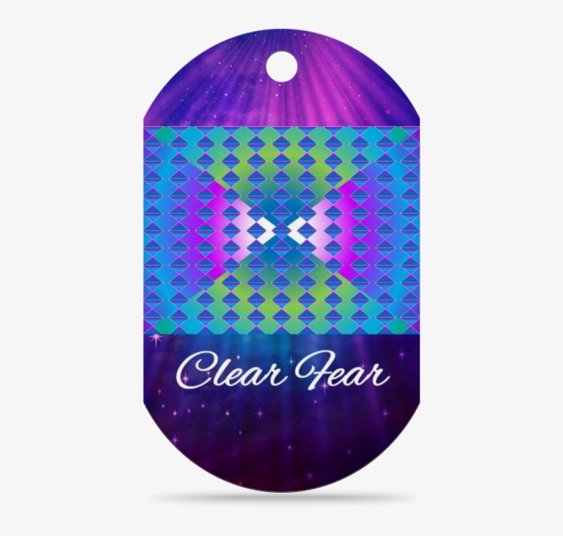 Clear Fear Medallion - Graphic Design, transparent png download