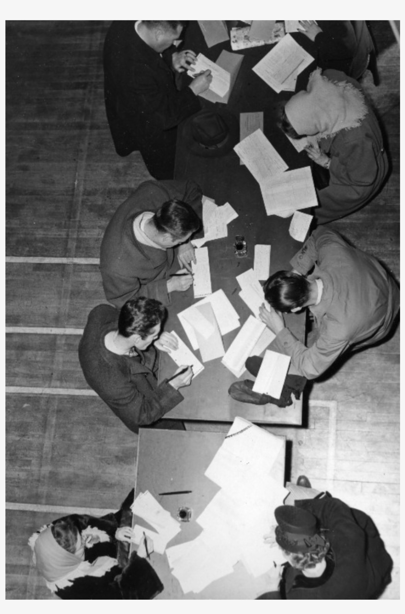 1940 Student Life Vintage Image - Monochrome, transparent png download