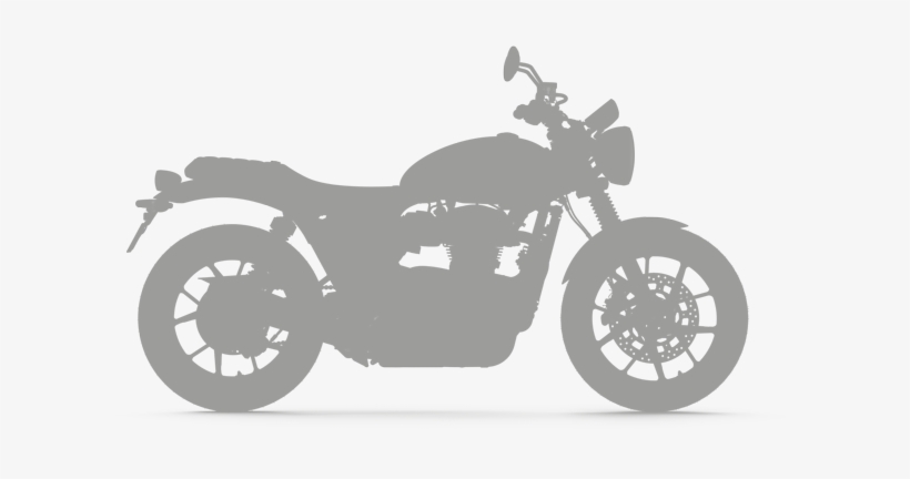 Triumph Street Twin Silhouette - Triumph Street Twin 2019, transparent png download