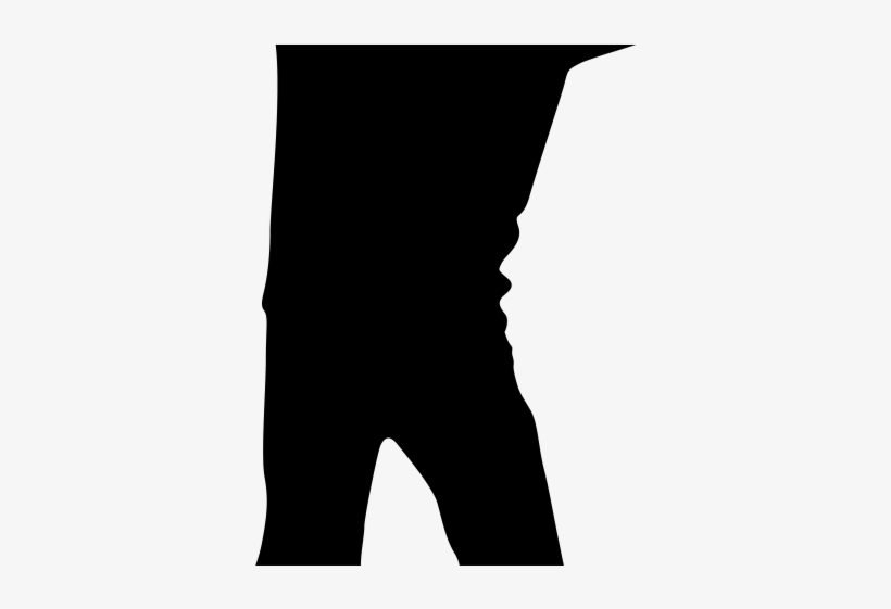 Silhouette Clipart Boy - Silhouette, transparent png download