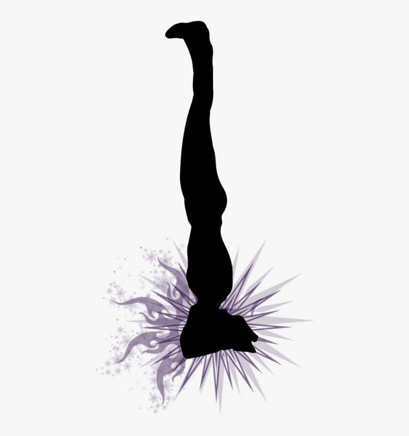 Crown Chakra Yoga - Silhouette, transparent png download